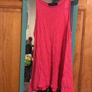 Pink tank top. Size 6.
